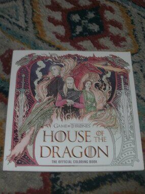 Collectible ~ House of the Dragon Official Coloring Book Game of Thrones ~ 2024